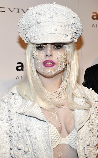 Lady Gaga in White 